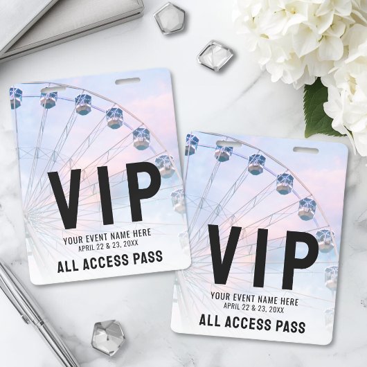 All Access Event VIP バッジ