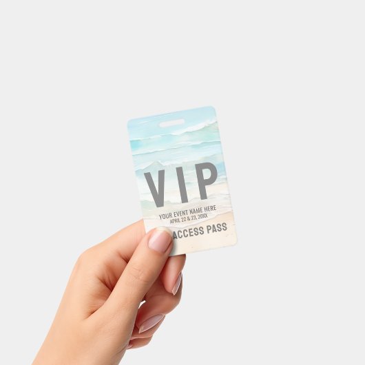 All Access Pass Event VIP バッジ (手持ち)