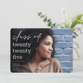 All Aligned | Photo Graduation Announcement 案内状 (スタンド正面)