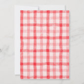 All American Baby Shower Invitation 招待状 (裏面)