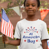 All American Boy 4th of July Kid Tシャツ