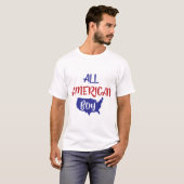 All American Boy Patriotic USA Map Kids Tシャツ (正面フル)
