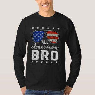 All American Bro 4th Of 7月Men family Matching S Tシャツ