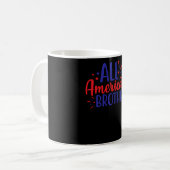 All American Brother コーヒーマグカップ (正面左)
