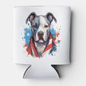 ALL AMERICAN DOG-lovers pit bull 2 缶クーラー (正面)