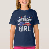 All American Girl 4th July  Tシャツ (正面)