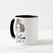 All American Girl Patriotic Mug マグカップ (正面左)