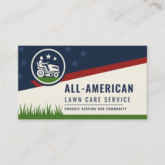 All-American Lawn and Landscaping 名刺 (正面)