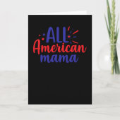 All American Mama カード (正面)