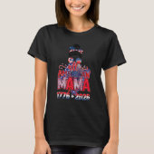 All American Mama 1776 2026 USA Celebration  Tシャツ (正面)