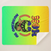 All American Mom-32169 シェルパブランケット (正面(横))