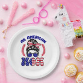 All American Mom-32169 ペーパープレート (パーティー)
