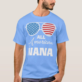 All American Nana Granda 4th July Matching Family Tシャツ