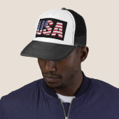 "All American" Patriotic USAロゴ キャップ (インサイチュ)
