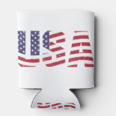 "All American" Patriotic USAロゴ 缶クーラー (裏面)