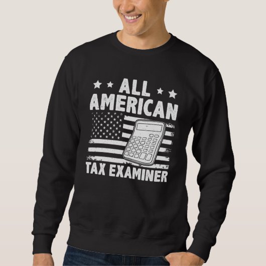 All American Tax Examiner スウェットシャツ (正面)