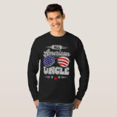 All American Uncle 4th Of July Family Matching Tシャツ (正面フル)