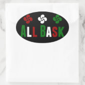 All Bask avec la coix 楕円形シール (バッグ)