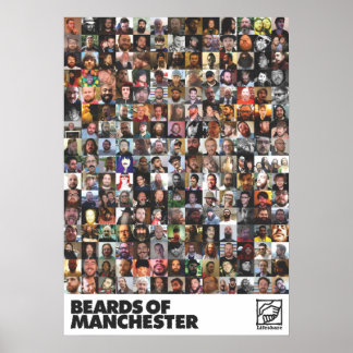 All Beards Poster - A2形式 ポスター