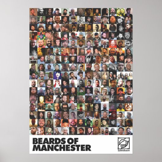 All Beards Poster - A2形式 ポスター (正面)