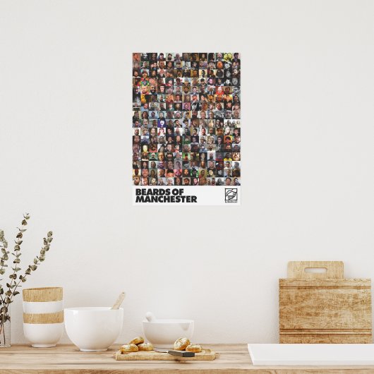 All Beards Poster - A2形式 ポスター (キッチン)