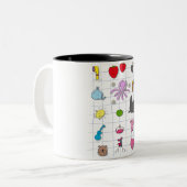 All Beatles ツートーンマグカップ (正面左)