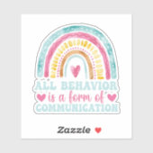 All Behavior Is A Form Of Communication シール (シート)