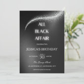 All Black Affairs Birthdayパーティー 招待状 (スタンド正面)