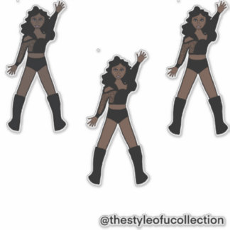 All Black Dancer #1 シール