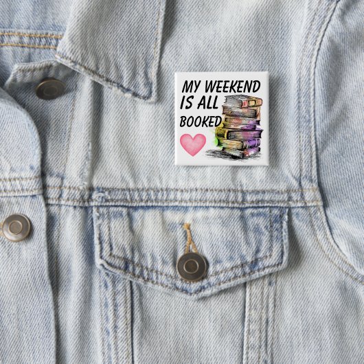 All Booked  缶バッジ (インサイチュ)