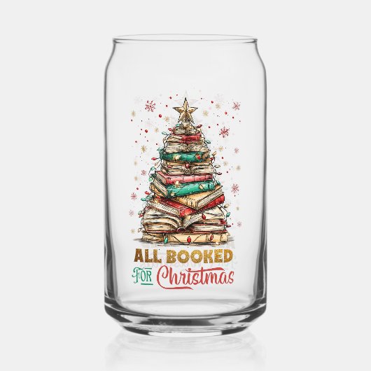 All Booked for Christmas  ガラス缶 (裏面)