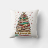 All Booked for Christmas クッション (裏面)