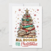 All Booked for Christmas  シーズンカード (正面)