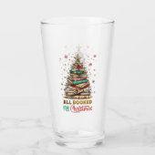 All Booked for Christmas  タンブラーグラス (裏面)