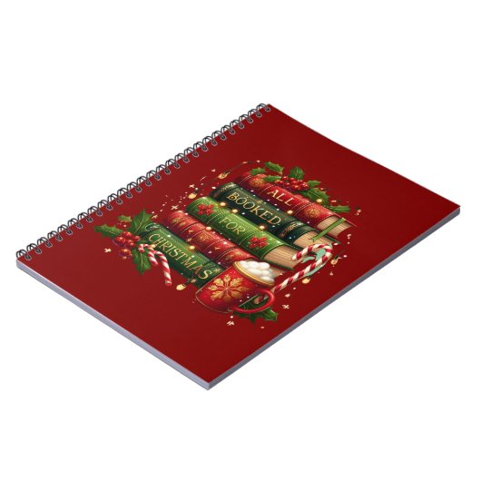 All booked for Christmas ノートブック (左側)