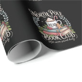 All Booked for Christmas Coquette Xmas Book Club  ラッピングペーパー (ロールコーナー)