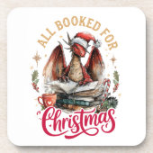 All Booked for Christmas Dragon コースター (正面)