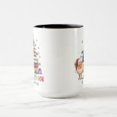 All Booked for Christmas Mug | Book Lover Gift | マグカップ (中央)