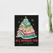 All Booked For Christmas Teacher Librarian Book Lo カード (正面)