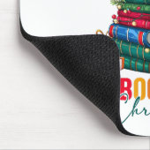 All Booked For Christmas Xmas Tree Teacher Holiday マウスパッド (コーナー)