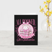 All Booked I's 読 For Valentines Day Librarian カード (黄色い花)