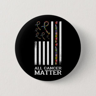 All Cancer Matters認識度ことわざ世界癌D 缶バッジ