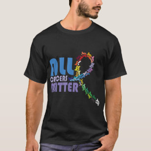 All Cancer Matters認識度サポートI World Cance Tシャツ