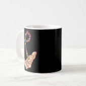 All Cancer Matters認識度Dayリボン コーヒーマグカップ (正面左)
