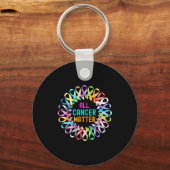 All Cancer S Outfit Honoring Every Warrior Men Wom キーホルダー (正面)