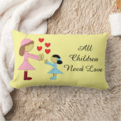 All Children Need Love: ランバークッション (ブランケット)
