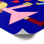 All Children Need Love: Dark Blue ポスター (角)