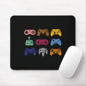 All Control Video Game Controller Console Gaming R マウスパッド (マウス)