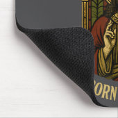 All Cool People Are Born In December Birthday Chri マウスパッド (コーナー)