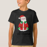 All Done Santa Christmas Sign Language Teac Tシャツ<br><div class="desc">All Done Santa Christmas Sign Language Speech先生Sped</div>